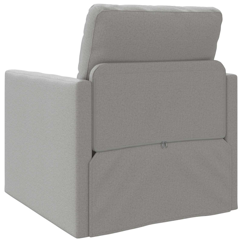 Sofa Bed 60cm Szary chmur tkanina