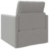 Sofa Bed 60cm Szary chmur tkanina
