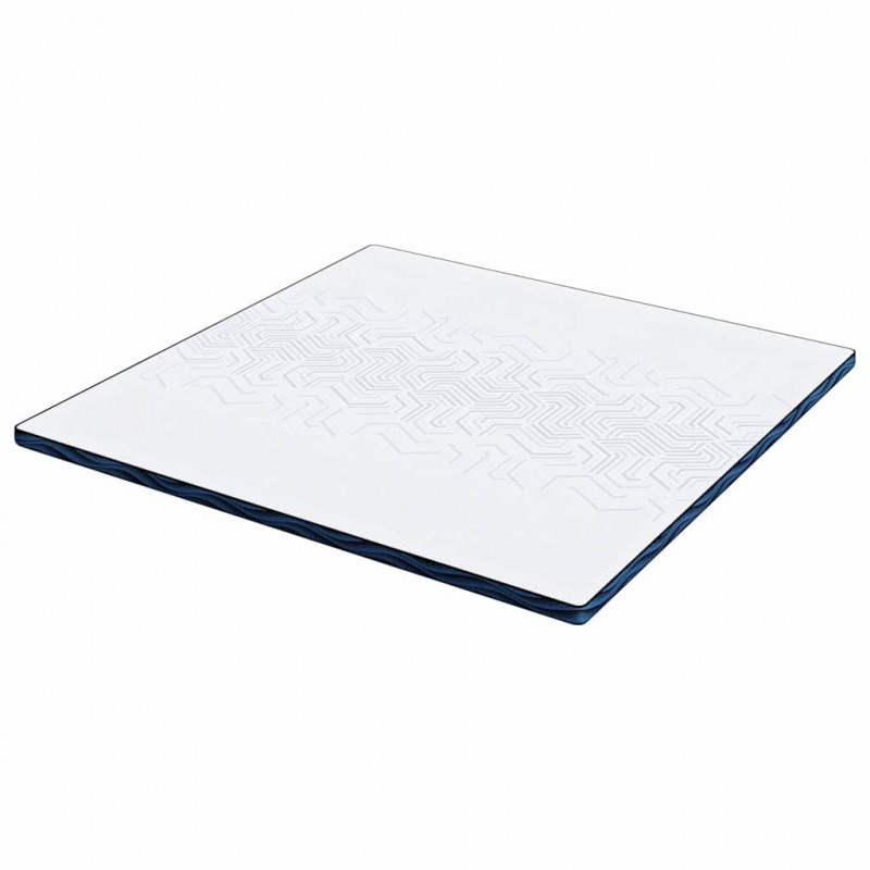 Nakładka na materac Biały 200 x 200 cm Tkanina żakardowa