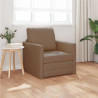 Sofa Bed 60cm Cappuccino Sztuczna skóra