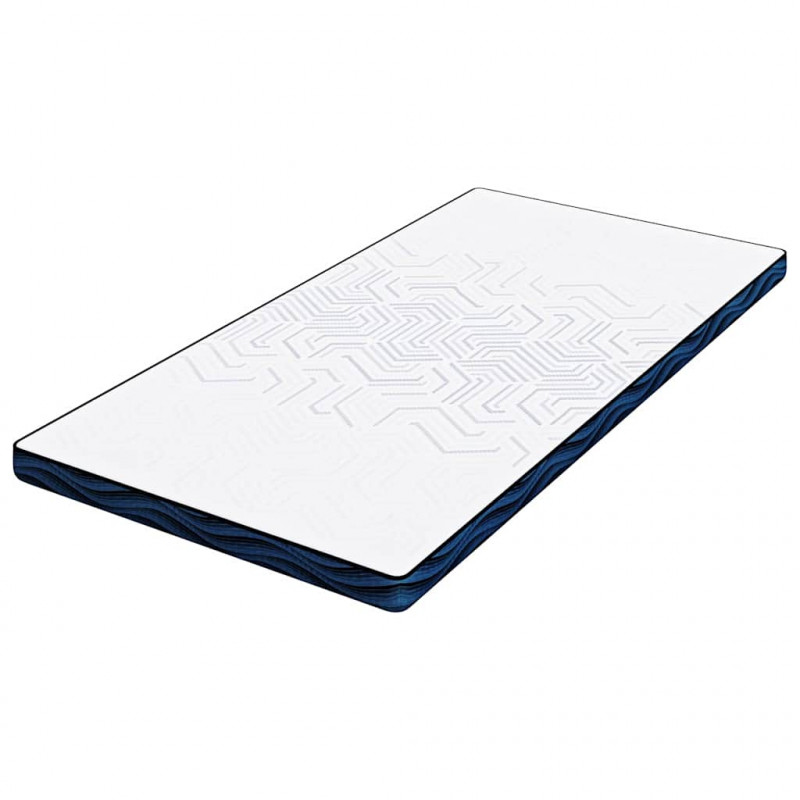 Nakładka na materac Biały 90 x 200 cm Tkanina żakardowa