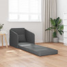 Sofa Bed 60cm Ciemnoszary tkanina