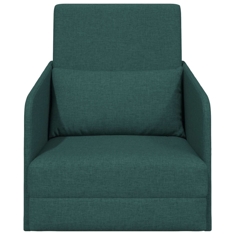 Sofa Bed 60cm Ciemna zieleń tkanina
