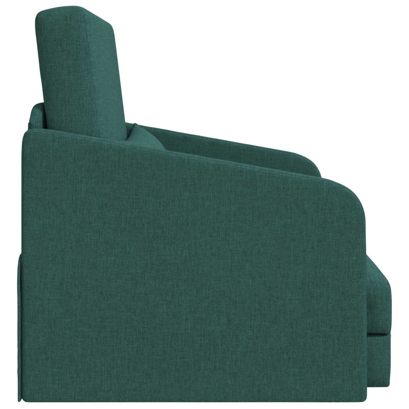 Sofa Bed 60cm Ciemna zieleń tkanina