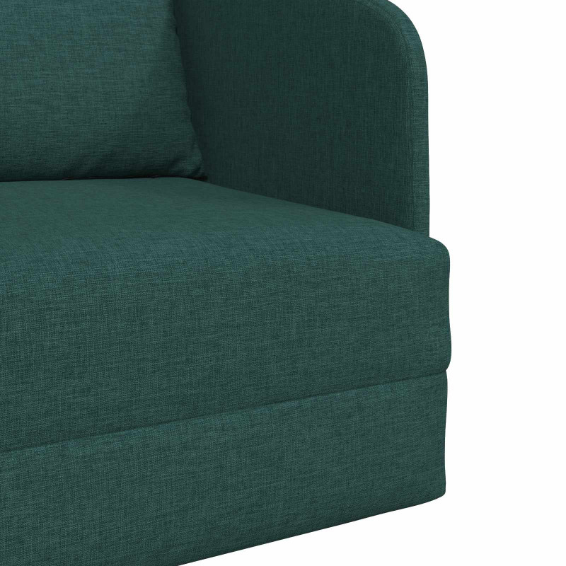 Sofa Bed 60cm Ciemna zieleń tkanina