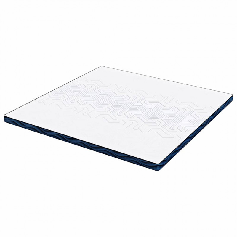 Nakładka na materac Biały 180 x 200 cm Tkanina żakardowa