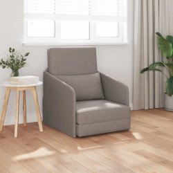 Sofa Bed 60cm Ciemnoszary tkanina