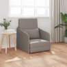 Sofa Bed 60cm Ciemnoszary tkanina