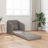 Sofa Bed 60cm Ciemnoszary tkanina