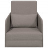 Sofa Bed 60cm Ciemnoszary tkanina