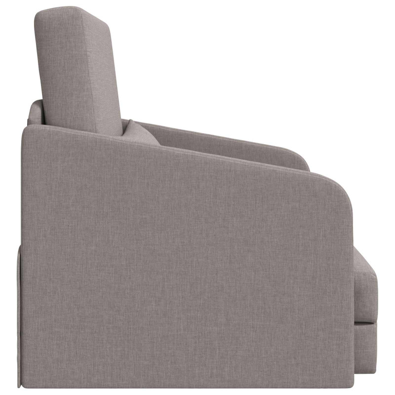 Sofa Bed 60cm Ciemnoszary tkanina