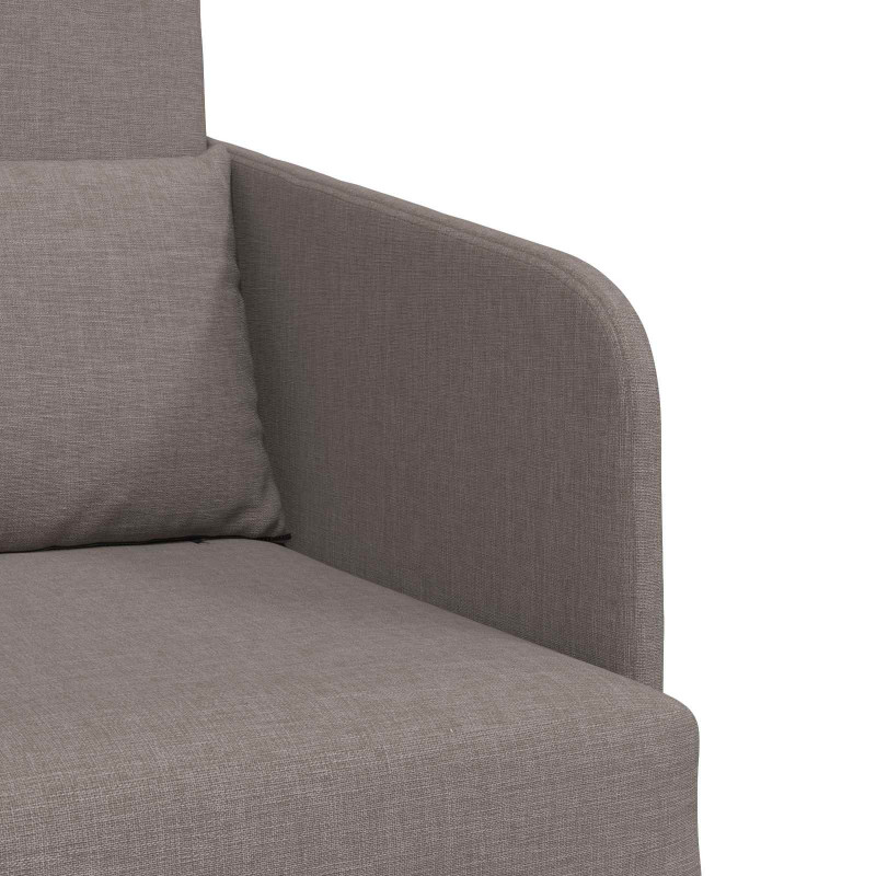 Sofa Bed 60cm Ciemnoszary tkanina
