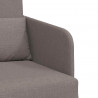 Sofa Bed 60cm Ciemnoszary tkanina