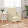 Sofa Bed 60cm Kremowy tkanina