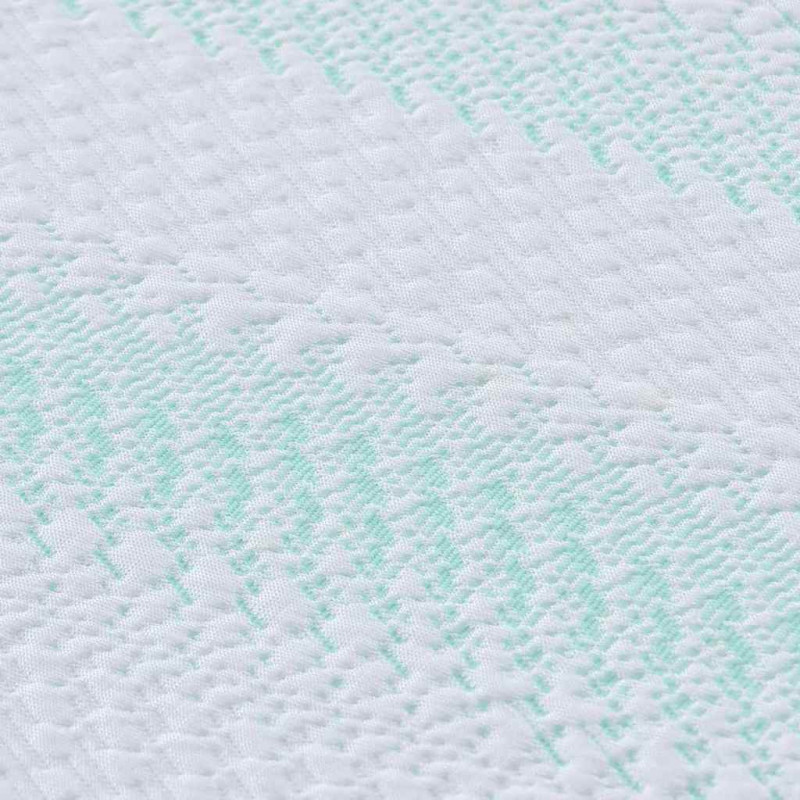 Nakładka na materac Biały i zielony 80 x 200 cm