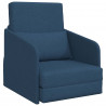 Sofa Bed 60cm Niebieski tkanina