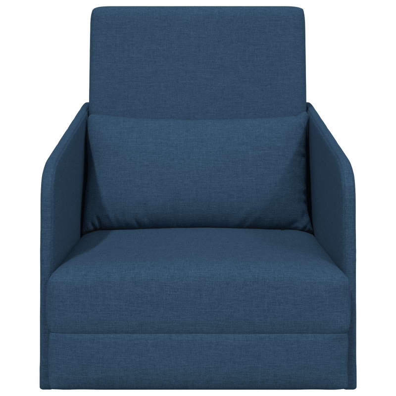 Sofa Bed 60cm Niebieski tkanina