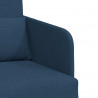 Sofa Bed 60cm Niebieski tkanina