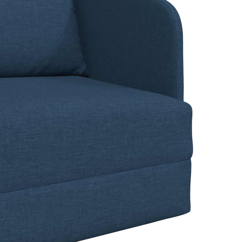 Sofa Bed 60cm Niebieski tkanina