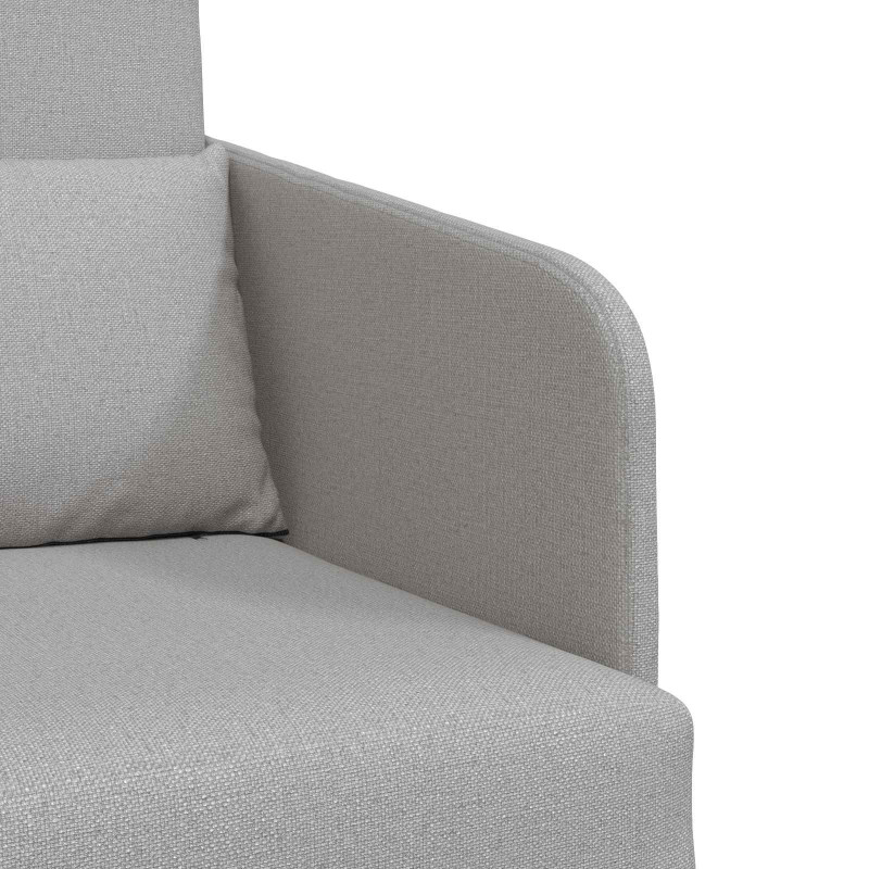 Sofa Bed 60cm Szary chmur tkanina