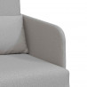 Sofa Bed 60cm Szary chmur tkanina