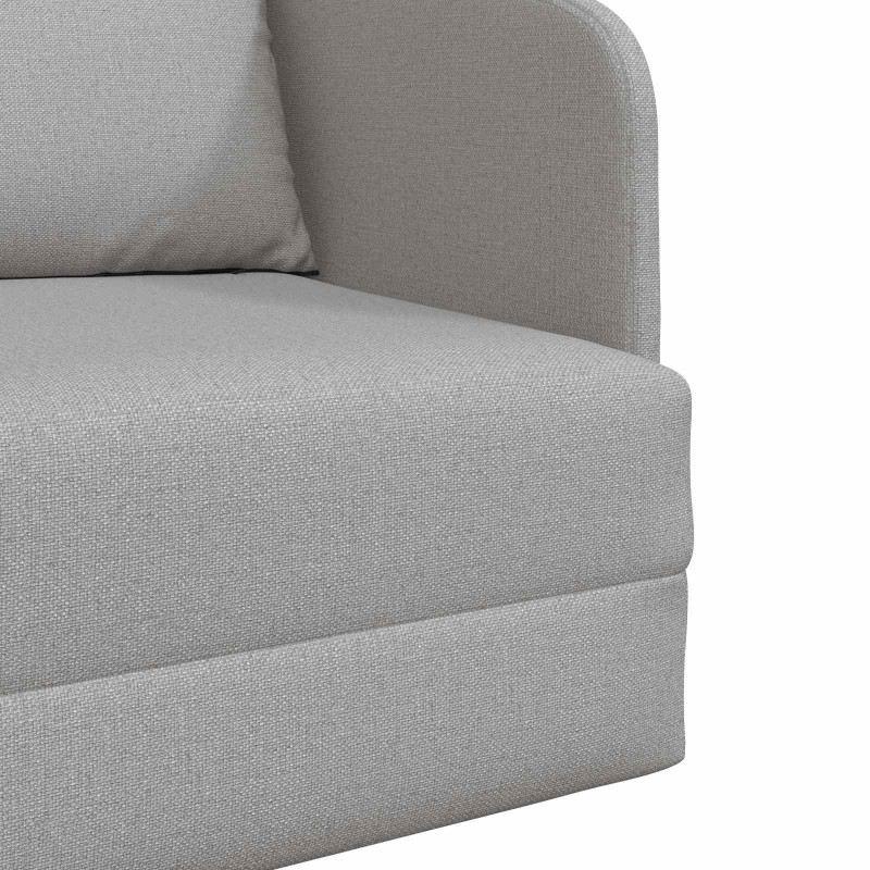 Sofa Bed 60cm Szary chmur tkanina