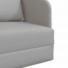 Sofa Bed 60cm Szary chmur tkanina