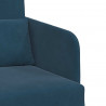 Sofa Bed Niebieski 65 x 80 x 83 cm Aksamit