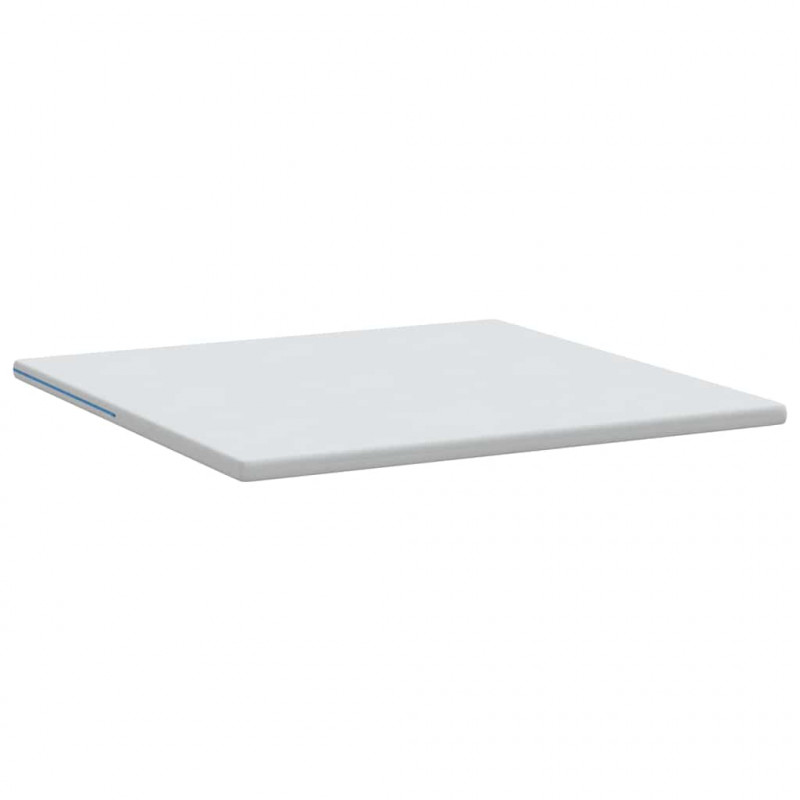Nakładka na materac Biały 200 x 200 cm Tkanina żakardowa