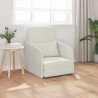 Sofa Bed Kremowy 65 x 80 x 83 cm Aksamit