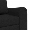 Sofa Bed Czarny 98 x 71 x 83 cm tkanina