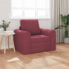 Sofa Bed Czerwone wino 98 x 71 x 83 cm tkanina