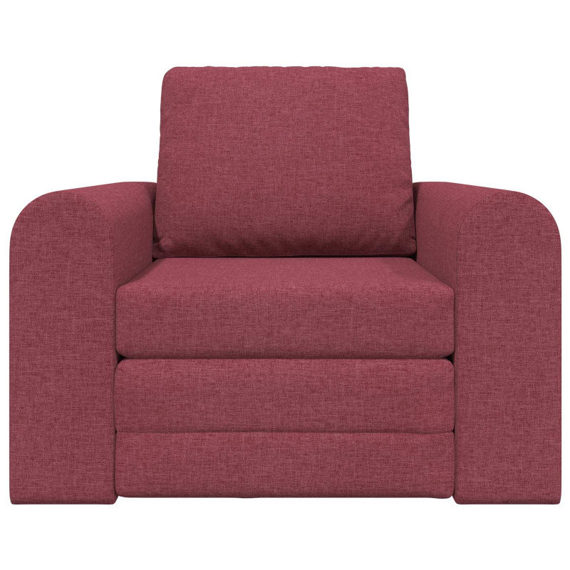 Sofa Bed Czerwone wino 98 x 71 x 83 cm tkanina