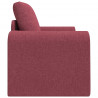 Sofa Bed Czerwone wino 98 x 71 x 83 cm tkanina