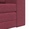 Sofa Bed Czerwone wino 98 x 71 x 83 cm tkanina