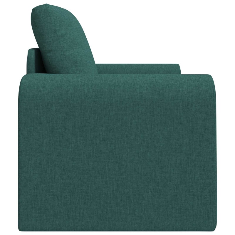 Sofa Bed Ciemna zieleń 98 x 71 x 83 cm tkanina