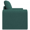 Sofa Bed Ciemna zieleń 98 x 71 x 83 cm tkanina