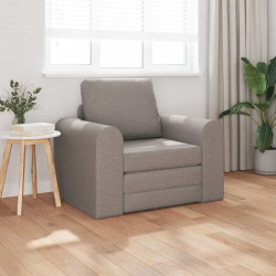 Sofa Bed Ciemnoszary 98 x 71 x 83 cm tkanina