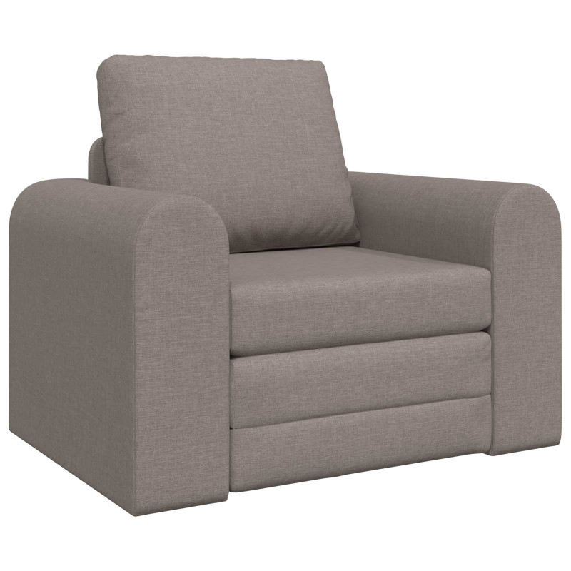 Sofa Bed Ciemnoszary 98 x 71 x 83 cm tkanina