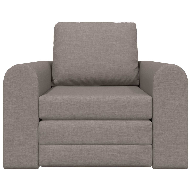 Sofa Bed Ciemnoszary 98 x 71 x 83 cm tkanina