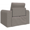 Sofa Bed Ciemnoszary 98 x 71 x 83 cm tkanina