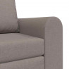 Sofa Bed Ciemnoszary 98 x 71 x 83 cm tkanina