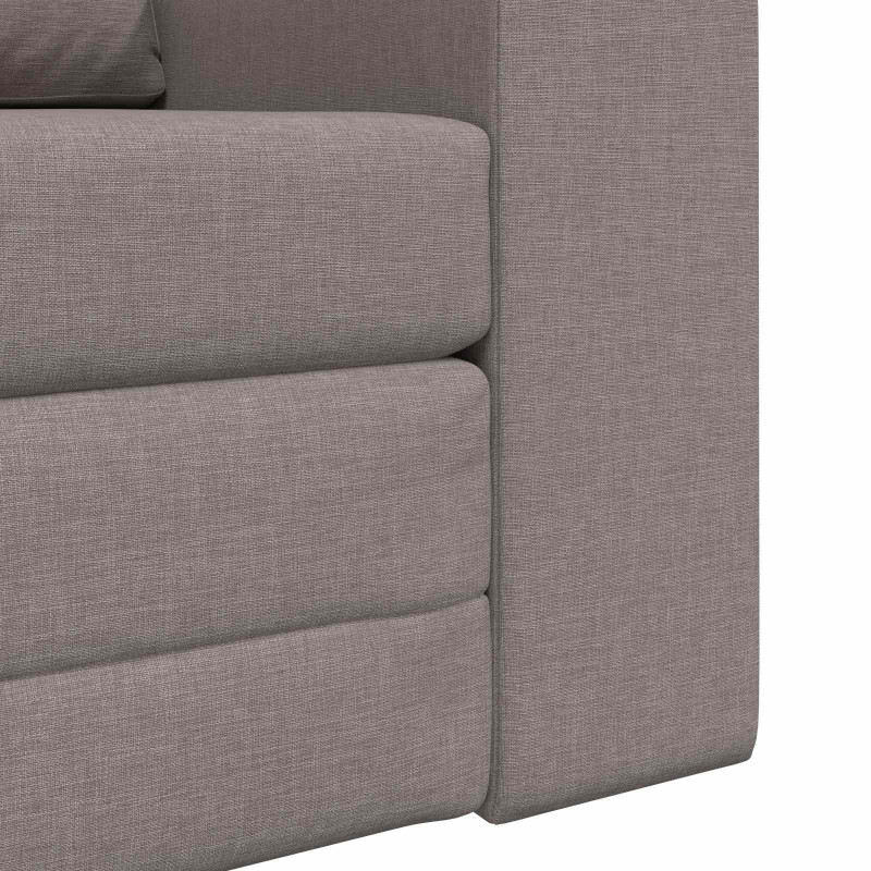 Sofa Bed Ciemnoszary 98 x 71 x 83 cm tkanina