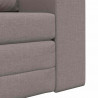 Sofa Bed Ciemnoszary 98 x 71 x 83 cm tkanina