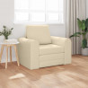 Sofa Bed Kremowy 98 x 71 x 83 cm tkanina