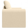 Sofa Bed Kremowy 98 x 71 x 83 cm tkanina