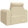 Sofa Bed Kremowy 98 x 71 x 83 cm tkanina
