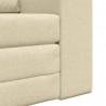 Sofa Bed Kremowy 98 x 71 x 83 cm tkanina