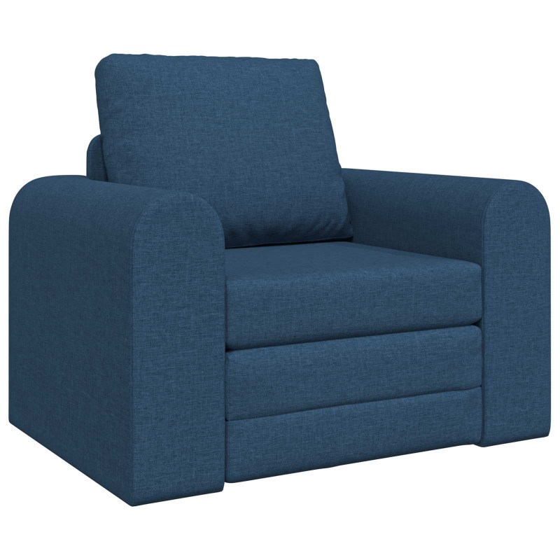 Sofa Bed Niebieski 98 x 71 x 83 cm tkanina