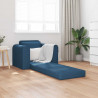 Sofa Bed Niebieski 98 x 71 x 83 cm tkanina